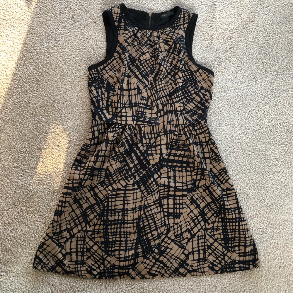 Nordstrom kLd Signature  fit & flare zipper dress